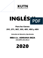 APUNTE INGLES II 2020 - Deza