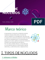 Tipos de Núclidos