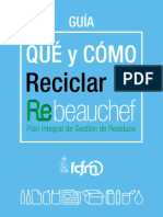 Guía Que y Como Reciclar en Rebeauchef