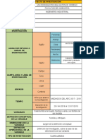 INVENTARIO ANTEPROYECTO DE INVESTIGACIÓN