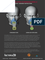 Printing + Assembly Instructions: Standard Filter Screw-On Filter (N95)