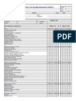 Check-List - Minicargador Frontal