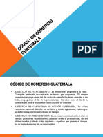 Código de Comercio Guatemala