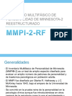 MMPI2-RF Introducción