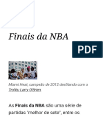 Finais da NBA – Wikipédia, a enciclopédia livre