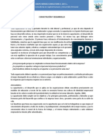 Capacitación y desarrollo personal para mejorar el desempeño laboral