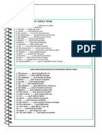 Write Negative Sentences. Use Present Simple Tense