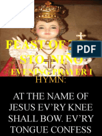 Feast of Santo Nino Evening Prayer 1