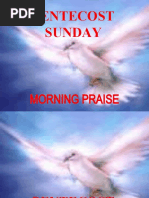 Pentecost Sunday: Morning Praise