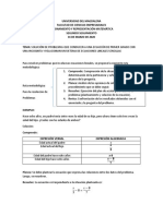 Clase 16 Marzo 2020 Solucion de Problemas Que Conducen A Una Ecuacion de Primer Grado Con Una Incognita