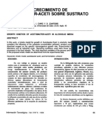 Cinetica de Crecimiento de Acetobacter Aceti PDF
