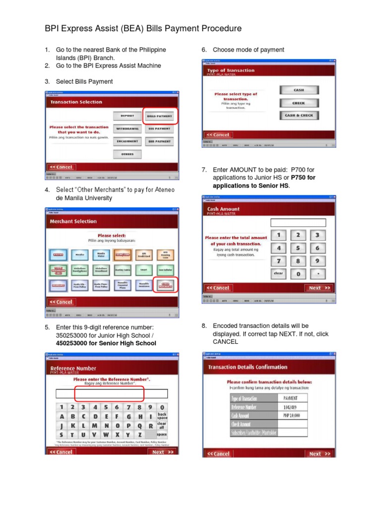 BPI-OTC Payment of Fee - 1 PDF | PDF | Payments | Banking