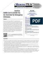 Novel 2019 Coronavirus SARS-CoV-2 (COVID-19) An Overview for Emergency Clinicians