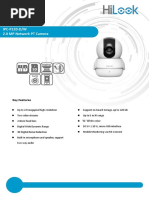 IPC-P120-D/W 2.0 MP Network PT Camera: Key Features