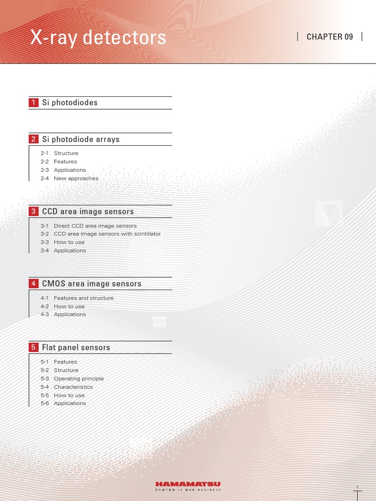 E09 Handbook Xray Detectors PDF Charge Coupled Device X Ray