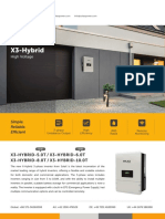 X3-Hybrid: Three Phase Hybrid Inverter