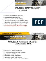 Estrategias modernas de mantenimiento