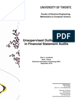 Unsupervised Outlier Detection Improves Financial Statement Audits