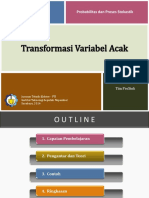 3.4 Transformasi Variabel Acak PDF