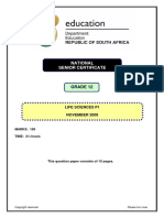 National Senior Certificate: Grade 12