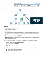 5.Actividad Identificacion de una MAC y una Direccion IP