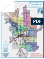 Snow Route Map