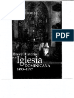 Breve Historia de La Iglesia Dominicana - P Antonio Lluberes, SJ PDF