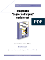 Differentes manieres de gagner de l'argent sur internet.pdf