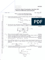 Finite Element Method and Analysis Exam Questions