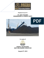 Specification of Stacker Conveyo ASTEC PDF