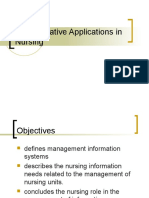 Administrative Applications in Nursing 09