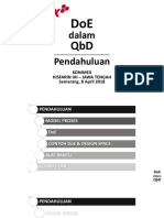 DoE Dalam QBD PDF