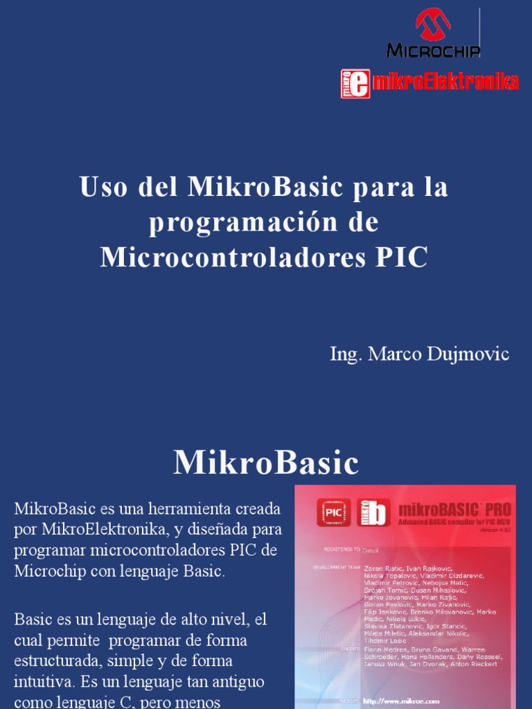 Programación de PIC con MikroBasic | PDF | Programación de computadoras ...