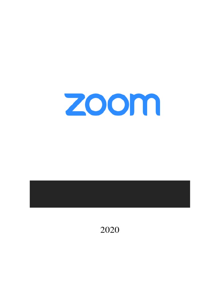 Manual Completo de Zoom 2020 | PDF | Tecnología digital | Software