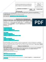 Guía de trabajo de matemáticas sobre potenciación de números enteros