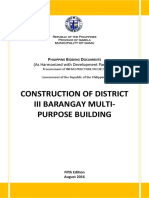 PBDs - District 3 Multi-Purpose Hall 2.5m First Posting