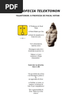 A PROFECIA TELEKTONON