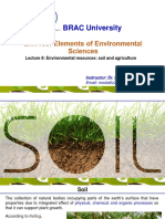 BRAC University: Lecture 8: Environmental Resources: Soil and Agriculture