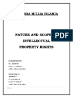 Nature and Scope of Intellectual Property Rights: Jamia Millia Islamia
