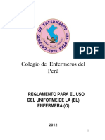 Reglamento de Uso de Uniforme PDF