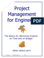 Project Management For Engineers: The Basics For Delivering Projects On Time and On Budget