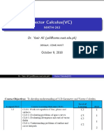 Vector Calculus (VC) : MATH-243