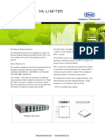 Datasheet Flatpack Va Limiter PDF