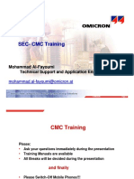 Omicron CMC Training