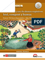 FONCODES Producción y Uso de Abonos Orgánicos Biol, Compost y Humus