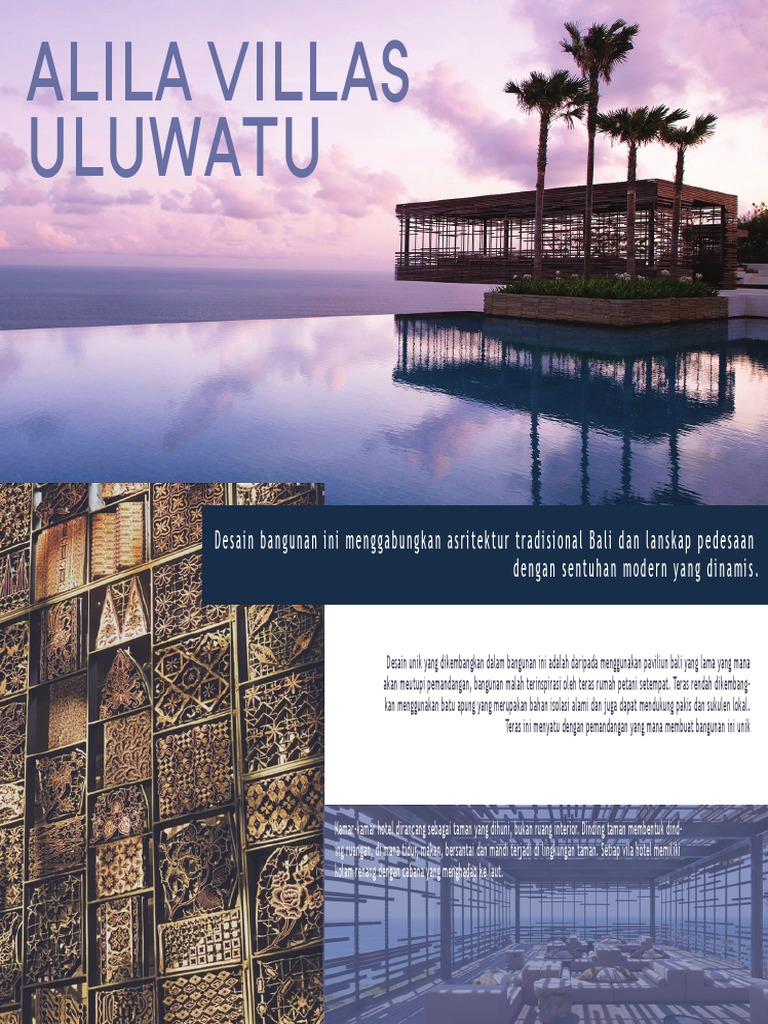 Kelompok 2 Alila Villas Uluwatu