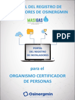 Folleto OCP - Portal Del Registro de Instaladores PDF