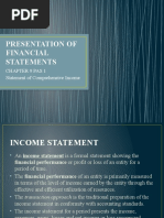 Chapter 9 - Pas 1 Statement of Comprehensive Income