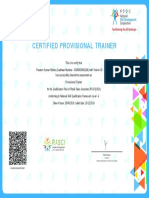 Praveen TOT Certificate PDF