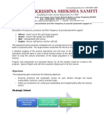 DOC129: Proposed Processes/activities and Their Frequency To Provide Placement Support To Candidates